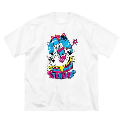 腹ペコガール！ ビッグシルエットTシャツ