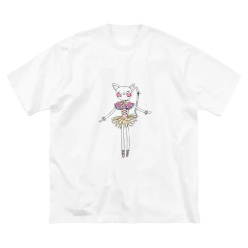 ネコリーナ ビッグシルエットTシャツ