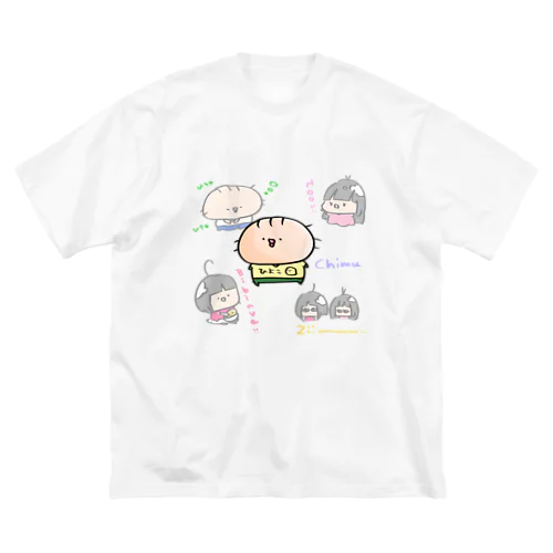 ちむ (わいわい) ビッグシルエットTシャツ