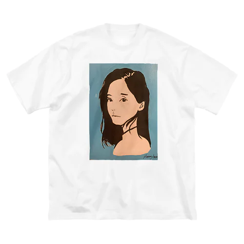 clear girl ビッグシルエットTシャツ