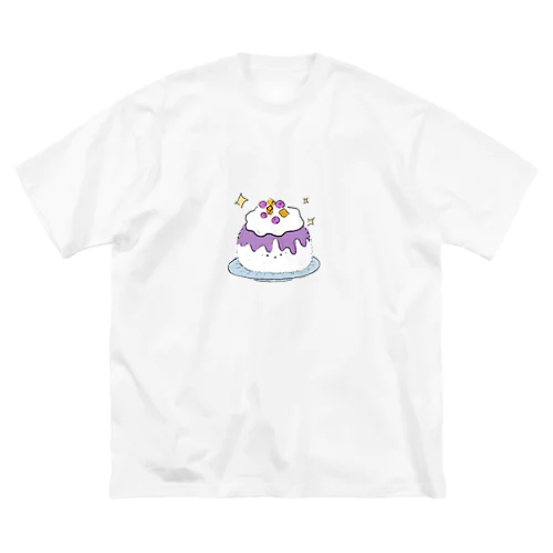 ふわふわなカキ氷さん🍧 ビッグシルエットTシャツ