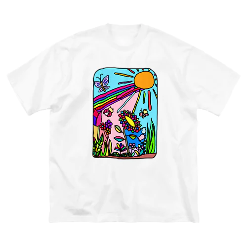 お花畑 Big T-Shirt