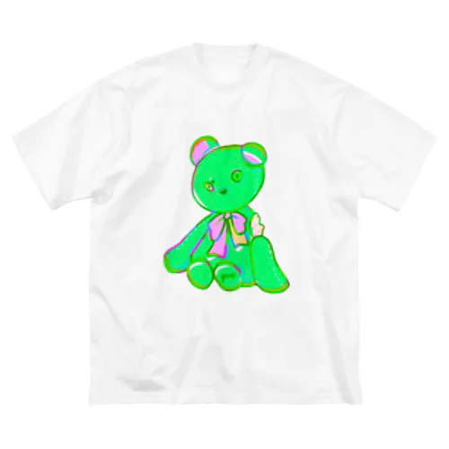 よんくま みどり ビッグシルエットTシャツ