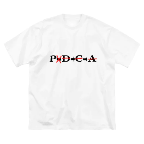 PDCA ビッグシルエットTシャツ