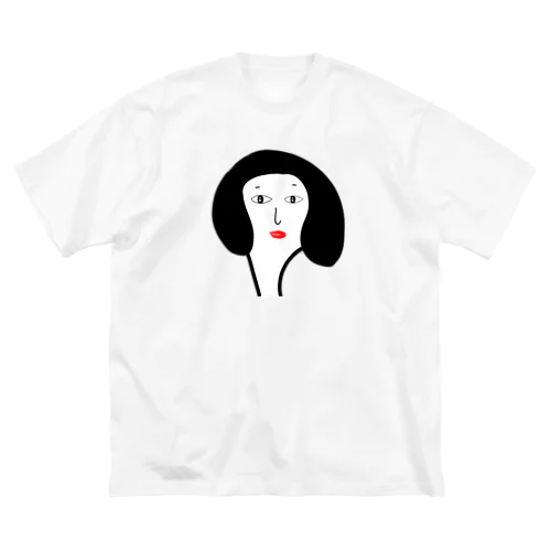 白塗り淑女 Big T-Shirt