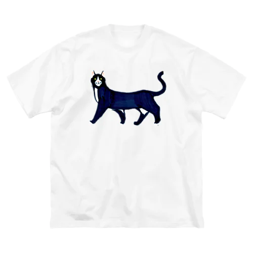 ハチワレねこ Big T-Shirt