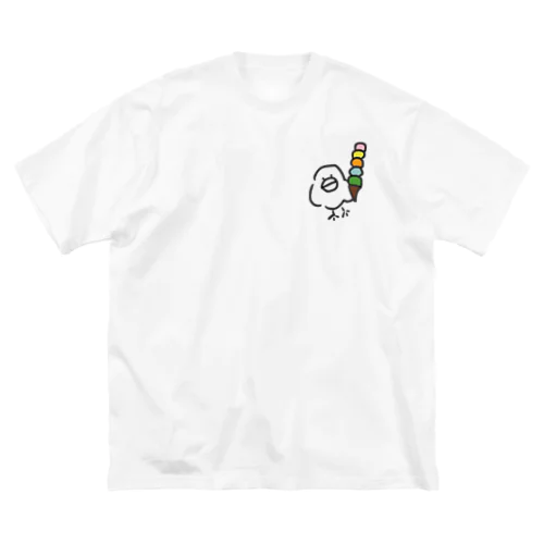 アイスをいっぱい買ったトリ Big T-Shirt