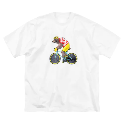 クマの自転車乗り Big T-Shirt
