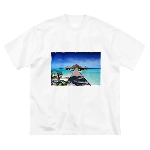 綺麗な風景 ビッグシルエットTシャツ