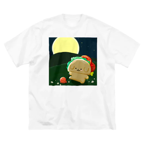 タコスわん🌮🐶🐙夜のお散歩 Big T-Shirt