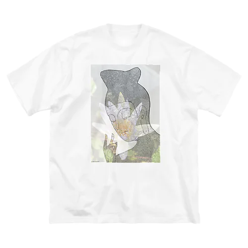 弥勒菩薩と蓮の花 Big T-Shirt