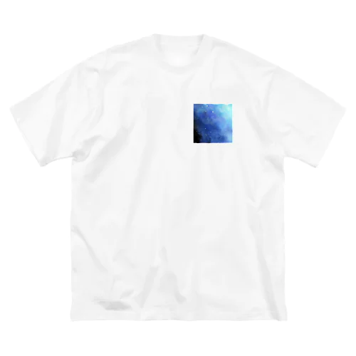 宇宙(正方形) ビッグシルエットTシャツ