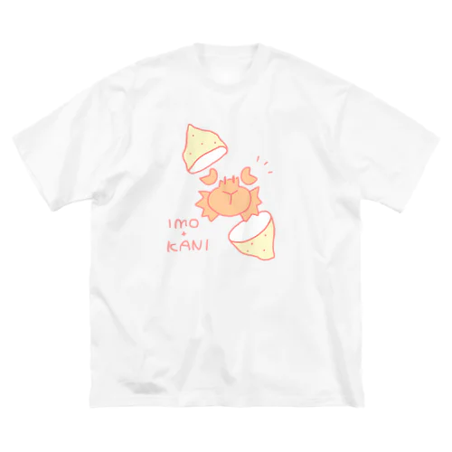 いカニも ビッグシルエットTシャツ