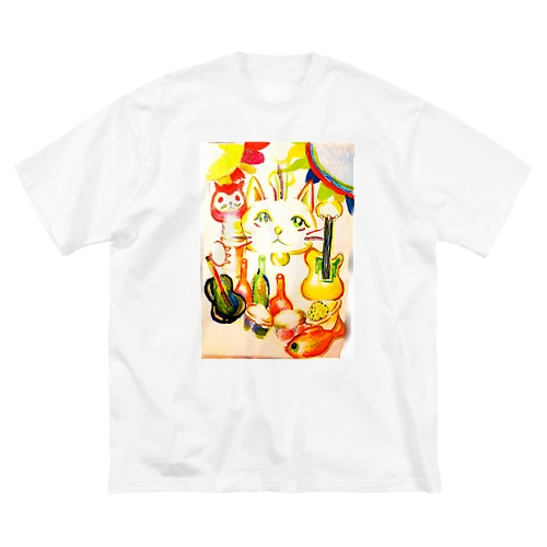 招き猫！ Big T-Shirt