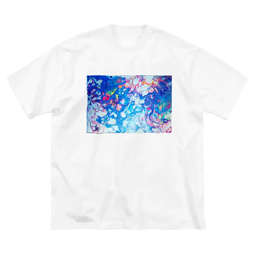 北風と太陽Tシャツ ビッグシルエットTシャツ