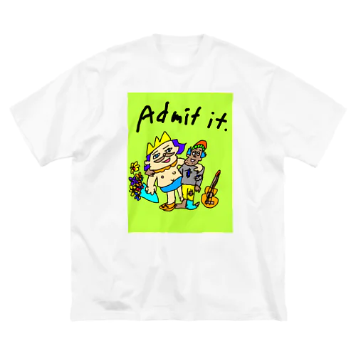 Admit it ！ ビッグシルエットTシャツ