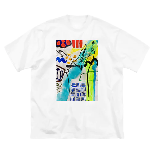 抽☆象 ビッグシルエットTシャツ