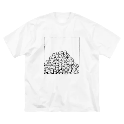 こびと　大集合 ビッグシルエットTシャツ