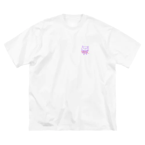 わっくま　くまラブ ビッグシルエットTシャツ