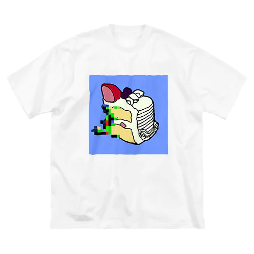 崩れかけショートケーキ Big T-Shirt