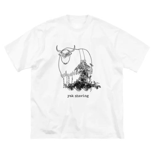 yak shaving ビッグシルエットTシャツ