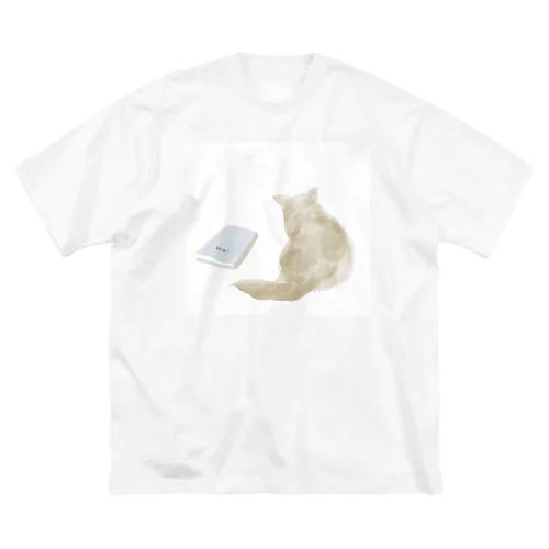 白い犬 Big T-Shirt