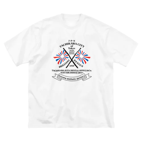 TKDO FLAG BLK Big T-Shirt