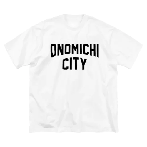 尾道市 ONOMICHI CITY ロゴブラック Big T-Shirt