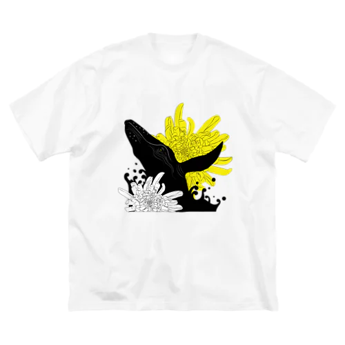 菊鯨 -kikujira- ビッグシルエットTシャツ