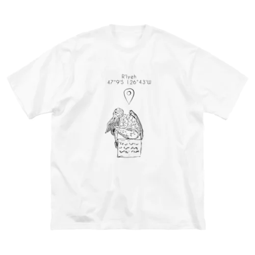 ここルルイエ ビッグシルエットTシャツ