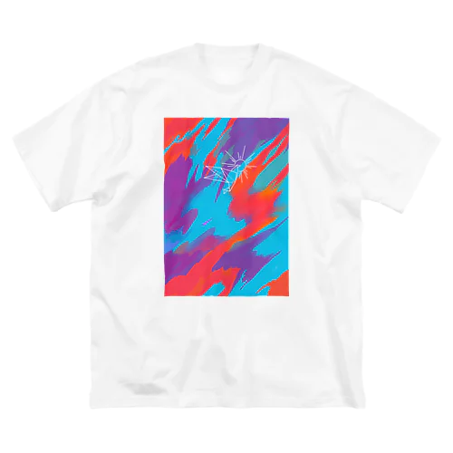 Rainbow Bird Brain ビッグシルエットTシャツ