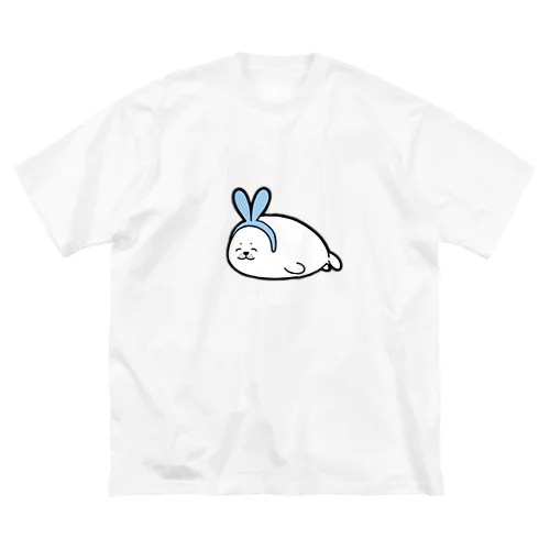 うさらし_blue Big T-Shirt