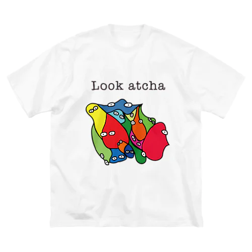 Look atcha ビッグシルエットTシャツ