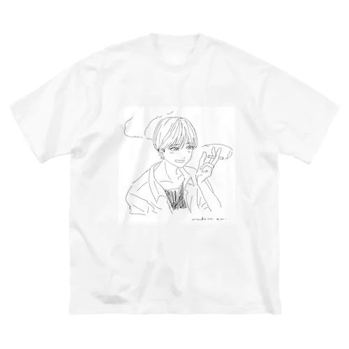 タバコ ビッグシルエットTシャツ