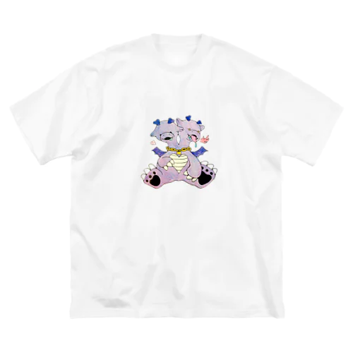 シャムドラゴンちゃん ビッグシルエットTシャツ