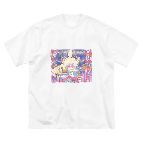 「こわして」イラストグッズ ビッグシルエットTシャツ