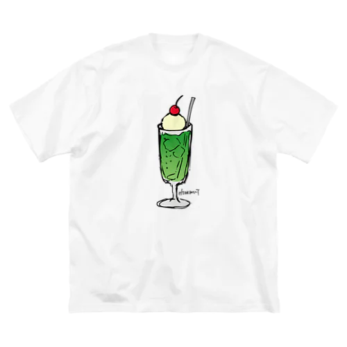 メロンソーダ ビッグシルエットTシャツ