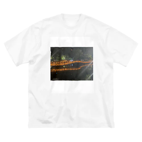 風景画 ビッグシルエットTシャツ