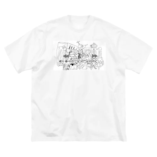 纏アイデンティティ ビッグシルエットTシャツ