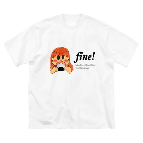 fine! ビッグシルエットTシャツ