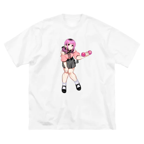 出筋女子 ビッグシルエットTシャツ