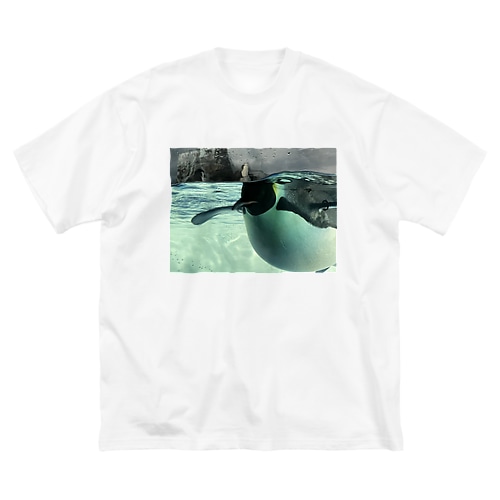 コウテイペンギン　写真　リアル Big T-Shirt