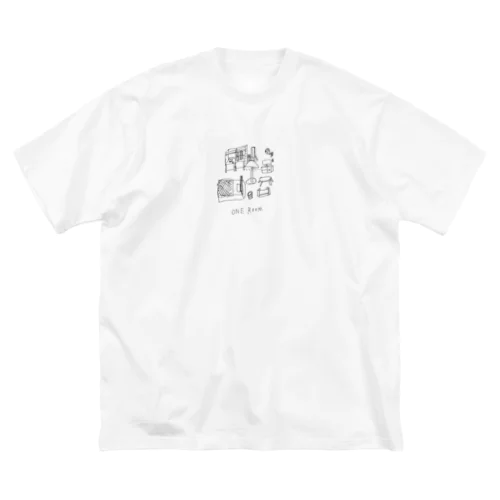 one-room 間接照明置きT ビッグシルエットTシャツ