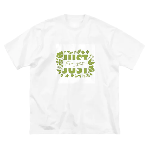 Just for you! みどり ビッグシルエットTシャツ