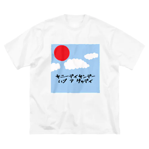 サニーデイサンデー ビッグシルエットTシャツ