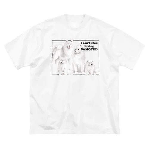 表/B ハッピーサモエドセット！ ビッグシルエットTシャツ