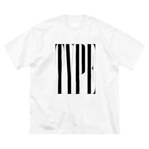 TYPE Smoosh tee Big T-Shirt