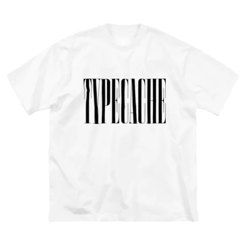 TYPECACHE Smoosh tee ビッグシルエットTシャツ