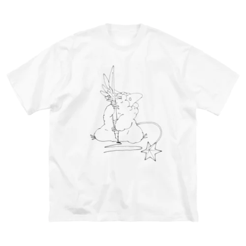 ティートと羽ペン Big T-Shirt