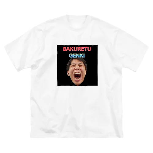 BAKURETU GENKI ビッグシルエットTシャツ